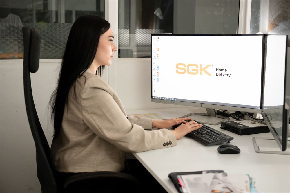 Live tracking and customer communication on SGK systems
